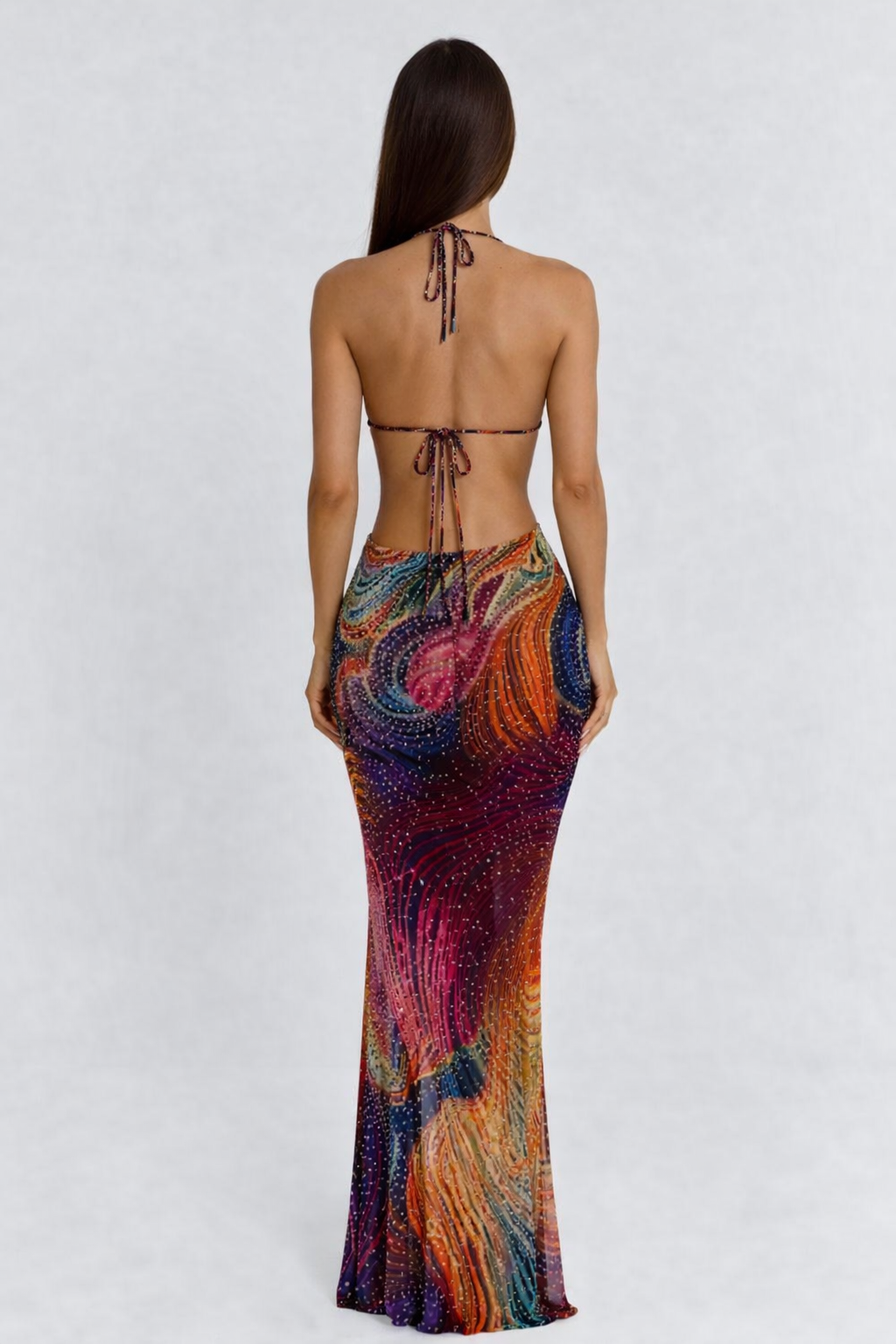 Crystal Maxi Dress – Prom & Wedding Guest