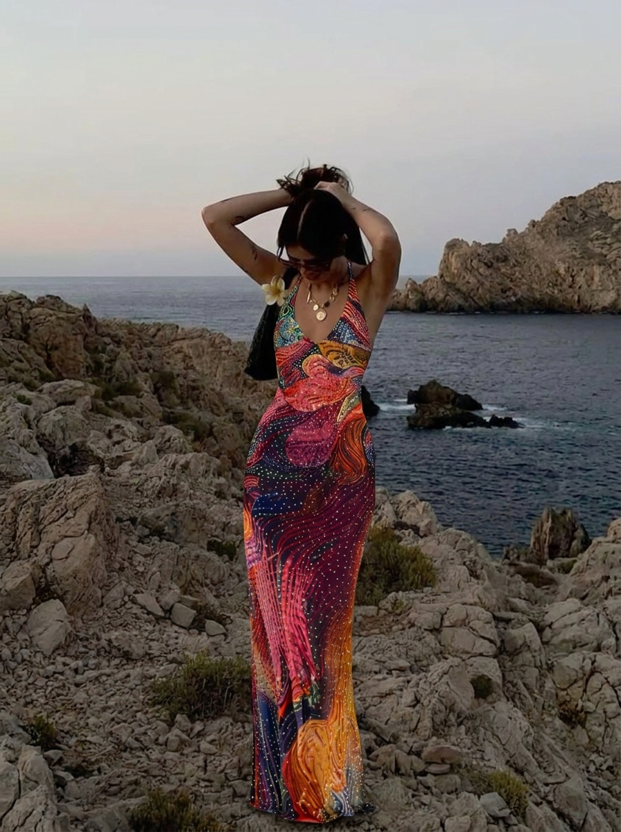 Crystal Maxi Dress – Prom & Wedding Guest